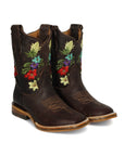 KS BOTA JAR BOTAS FLORES COLORES CRAZY CAFE