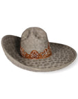 SOMBRERO CHARRO LANA TOQUILLA CALADA