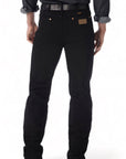 CA PANTALÓN WRANGLER 936WBK VAQUERO CORTE VAQUERO SLIM FIT NEGRO