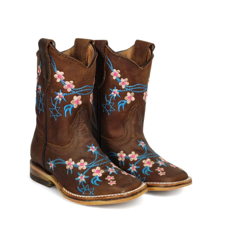 KS BOTA BOTAS JAR FLORES ROSA CRAZY CAFE