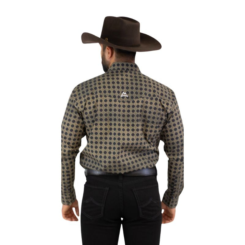 CA CAMISA DENVER CHH180 BIZNAGA NEGRO