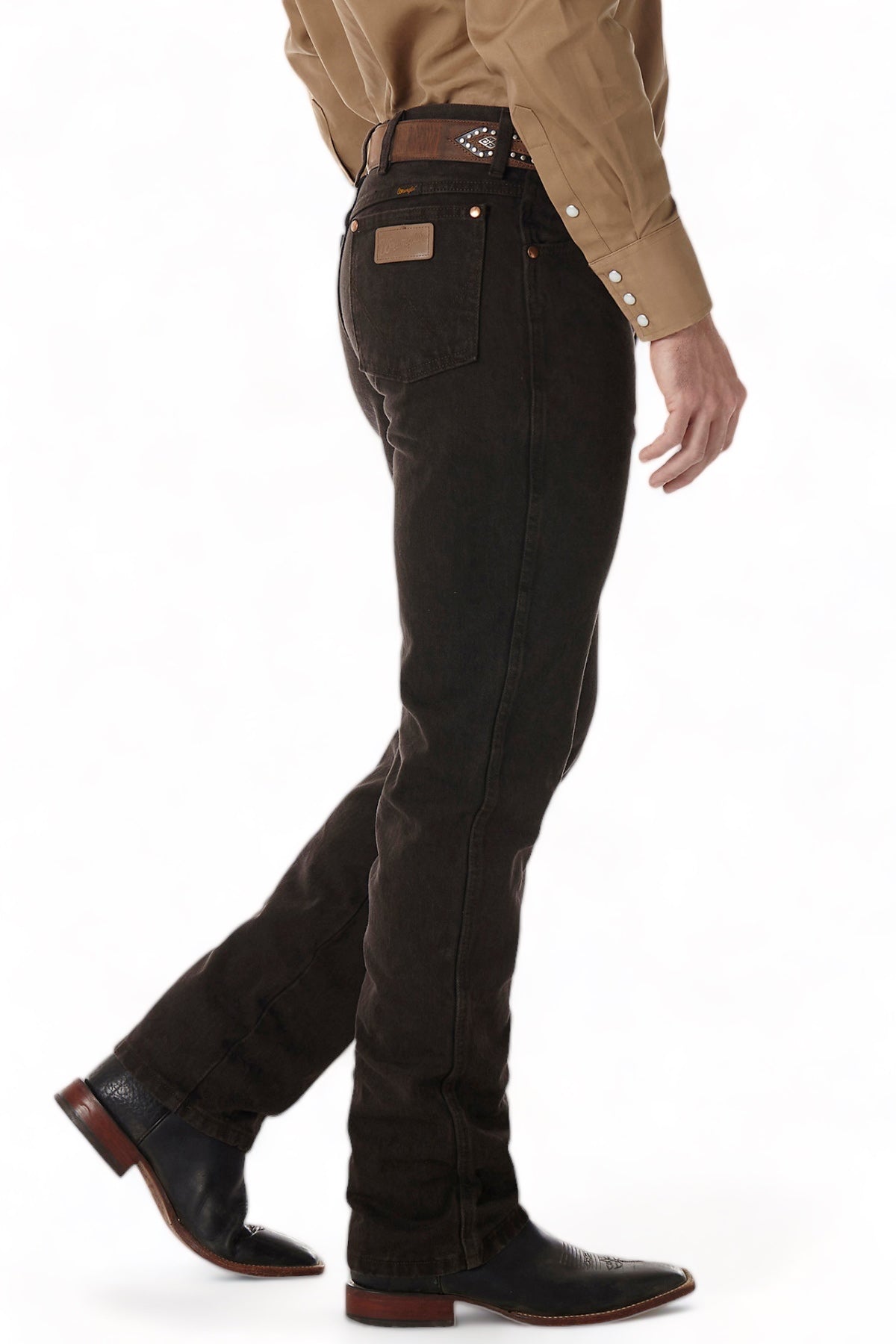 CA PANTALÓN WRANGLER 936KCL VAQUERO CORTE JEANS SLIM FIT CHOCOLATE