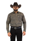 CA CAMISA DENVER CHH180 BIZNAGA NEGRO