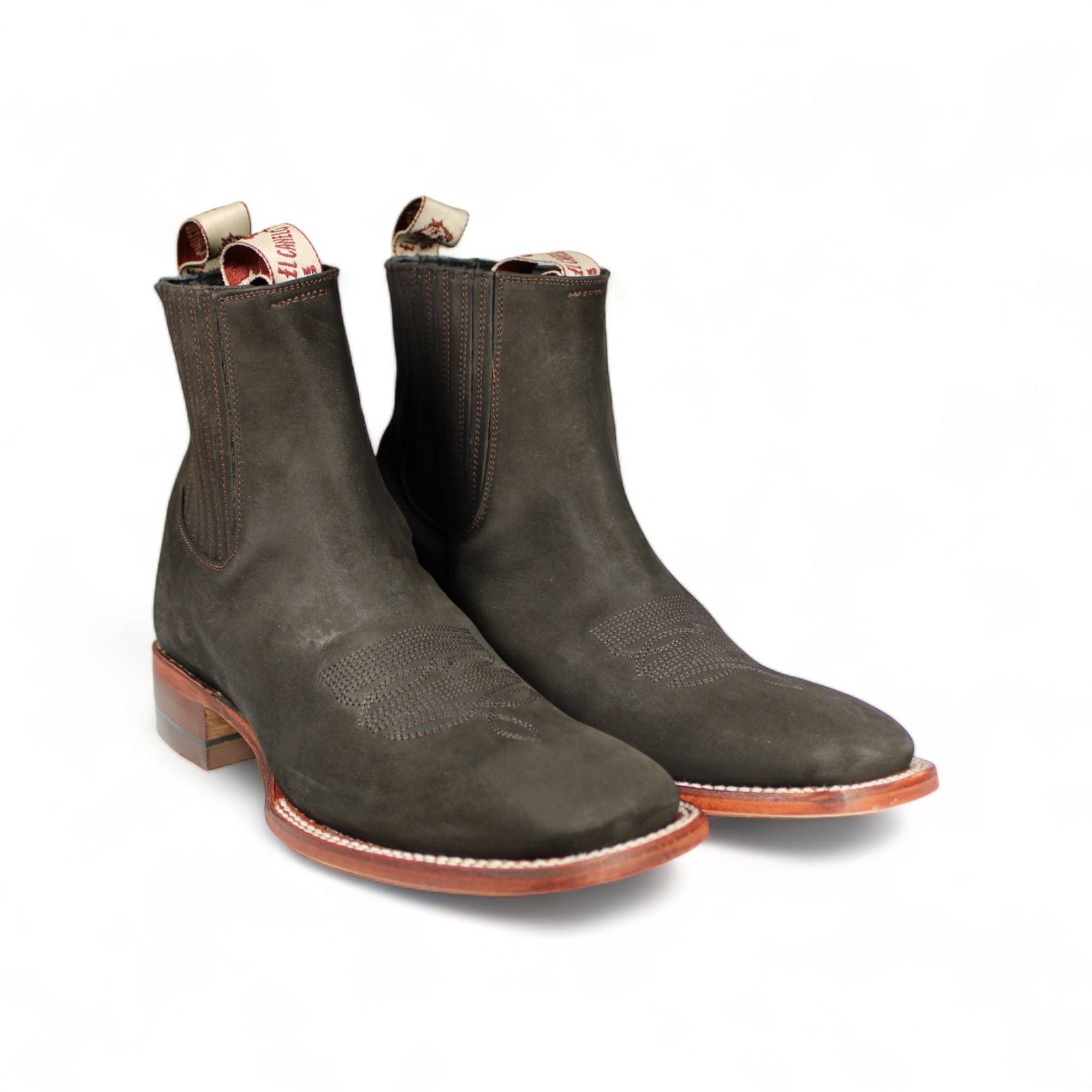 CA BOTIN VAQUERO EL CANELO RINGLE BUCK MOKA