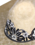 SOMBRERO CHARRO LANA TOQUILLA CALADA