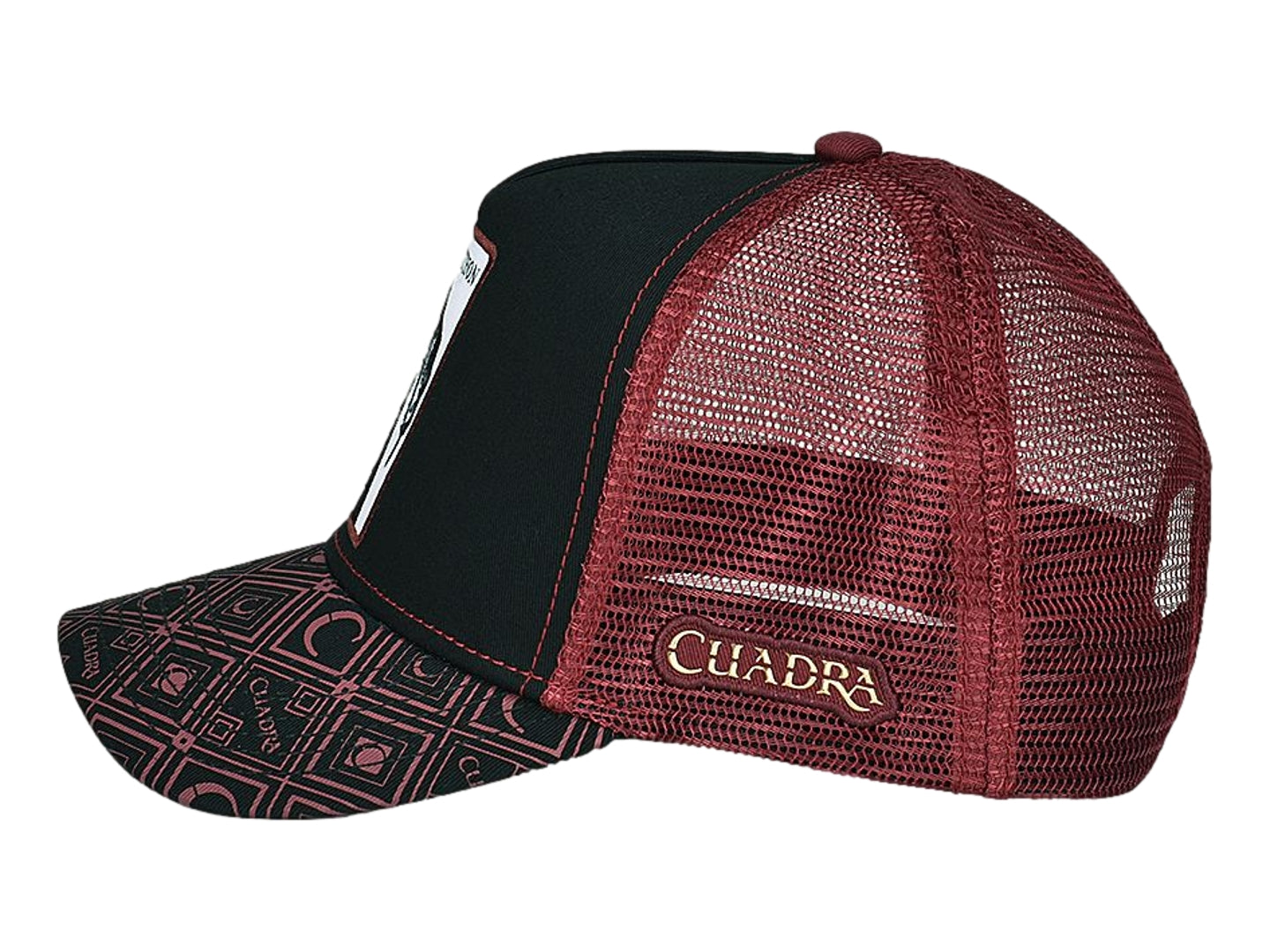 SOMBREROS CUADRA PITÓN ROJO CC106