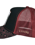 SOMBREROS CUADRA PITÓN ROJO CC106