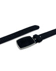 CA CINTO TEXANO PITHON BUCK NEGRO