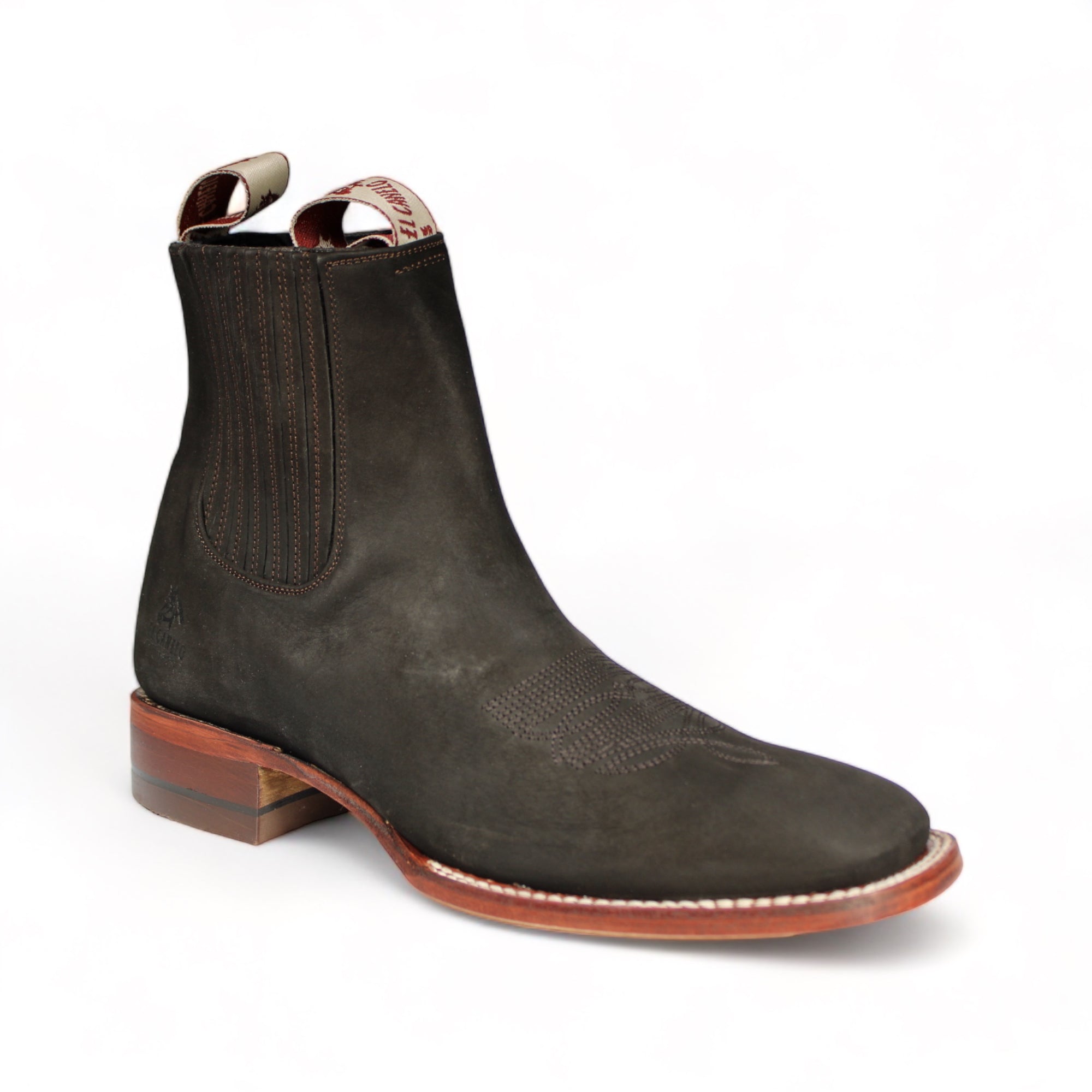 CA BOTIN VAQUERO EL CANELO RINGLE BUCK MOKA