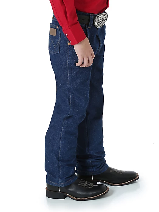 KS PANTALÓN WRANGLER 13MWZJP VAQUERO CORTE VAQUERO NIÑO ÍNDIGO