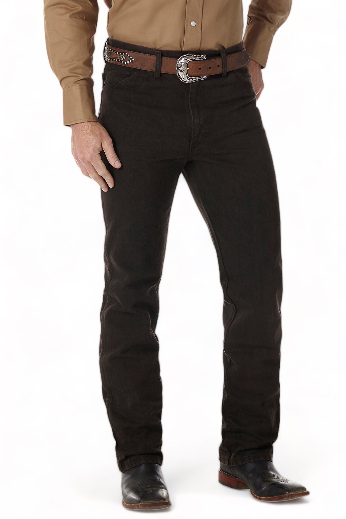 CA PANTALÓN WRANGLER 936KCL VAQUERO CORTE JEANS SLIM FIT CHOCOLATE