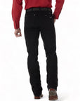PANTALÓN WRANGLER 933SEWK CORTE VAQUERO EDICIÓN PLATEADA AJUSTADO NEGRO