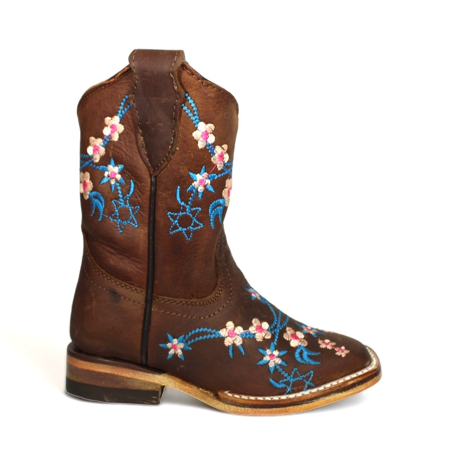 KS BOTA BOTAS JAR FLORES ROSA CRAZY CAFE