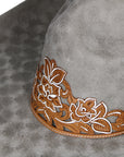 SOMBRERO CHARRO LANA TOQUILLA CALADA
