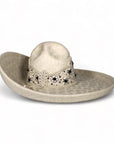 SOMBRERO CHARRO LANA TOQUILLA BORDADA CANUTILLO