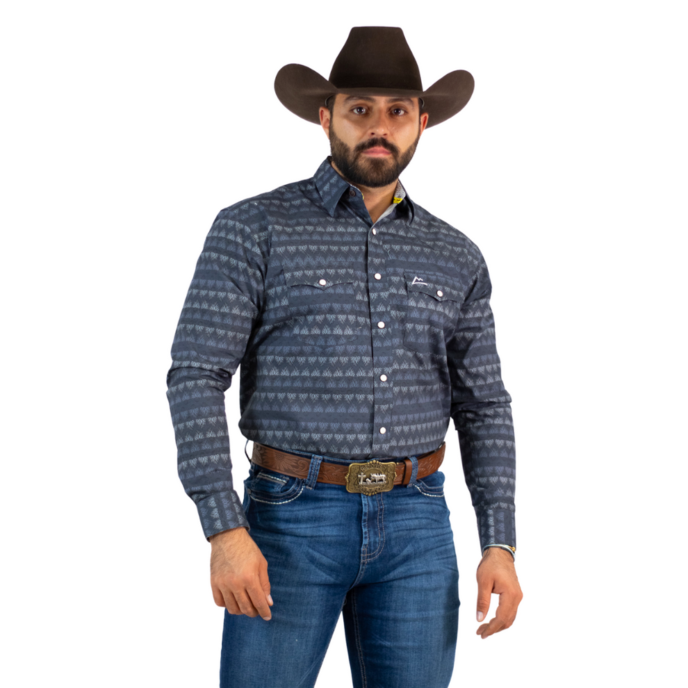 CA CAMISA DENVER CHH181 AZUL AGAVE