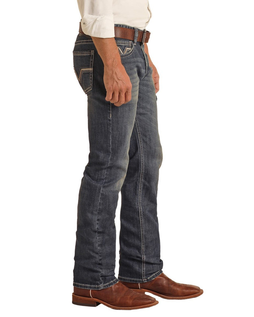 Vaqueros rectos ajustados CA ROCK & ROLL BM1RD04261