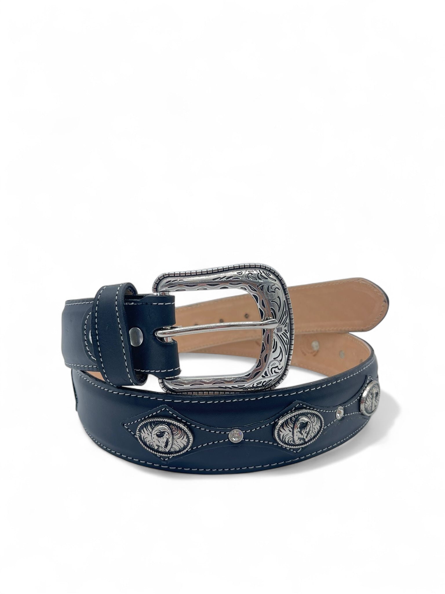 CA CINTO TEXANO NAPA NEGRO CABALLO