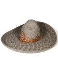 SOMBRERO CHARRO LANA TOQUILLA CALADA