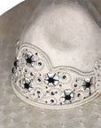 SOMBRERO CHARRO LANA TOQUILLA BORDADA CANUTILLO