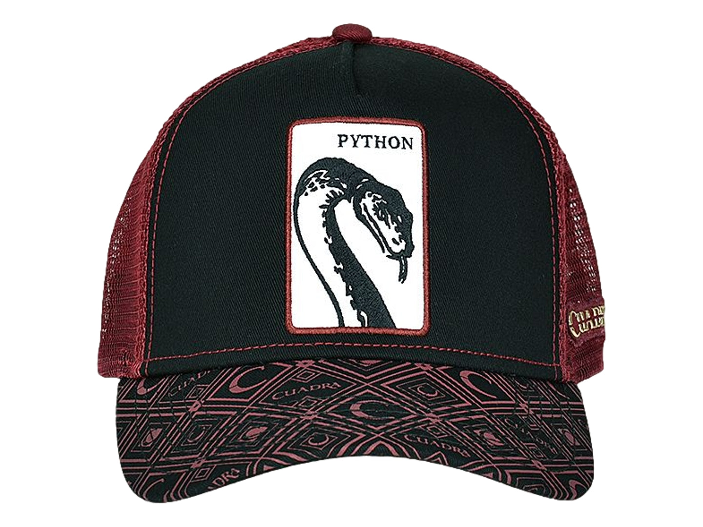 SOMBREROS CUADRA PITÓN ROJO CC106