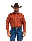 CA CAMISA DENVER CHH186 SHEDRON NARANJA