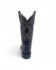 DA BOTA CUADRA BROWN LASER & STUDS SQUARE TOE CU997