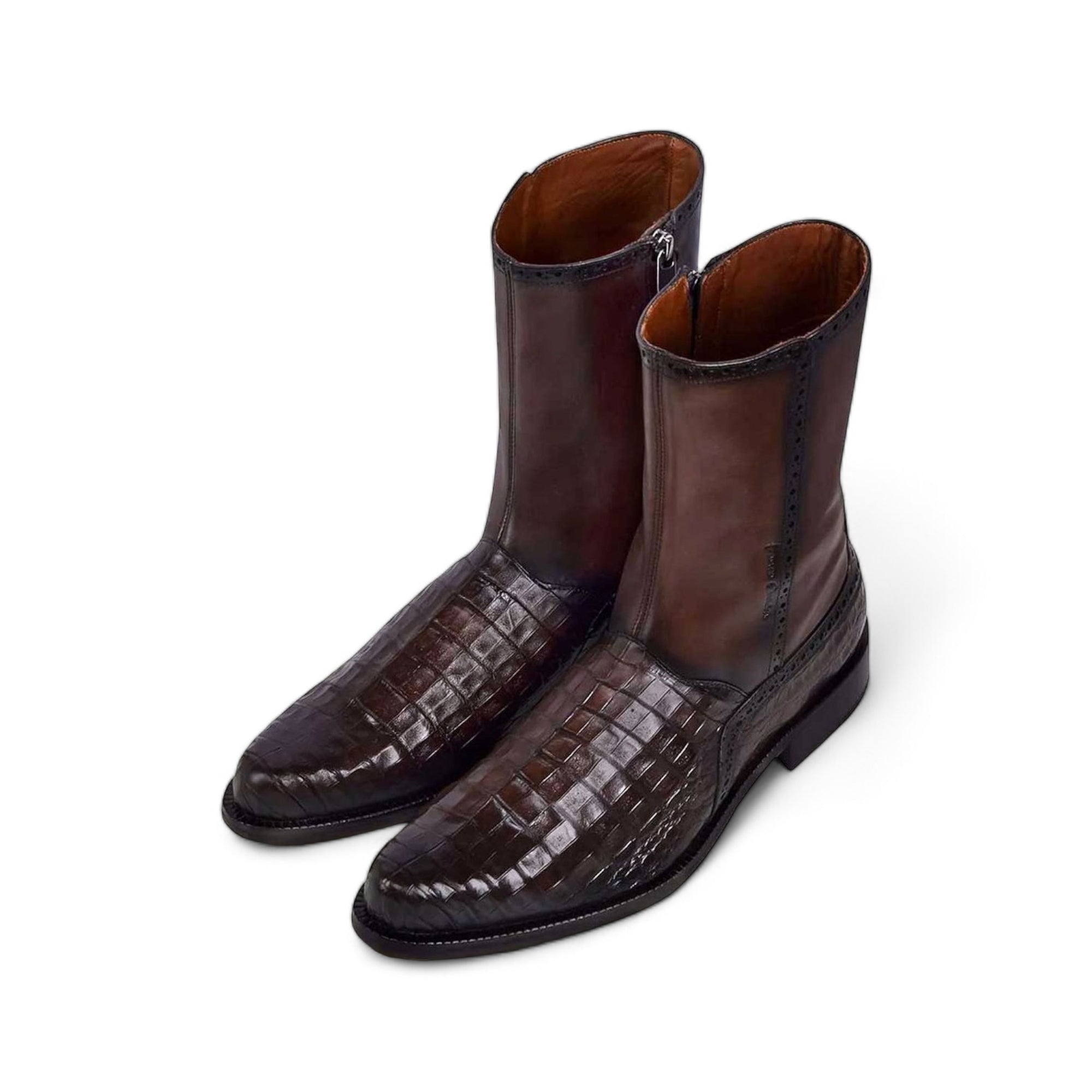 CA BOTA CUADRA CAIMAN CAFÉ FC657