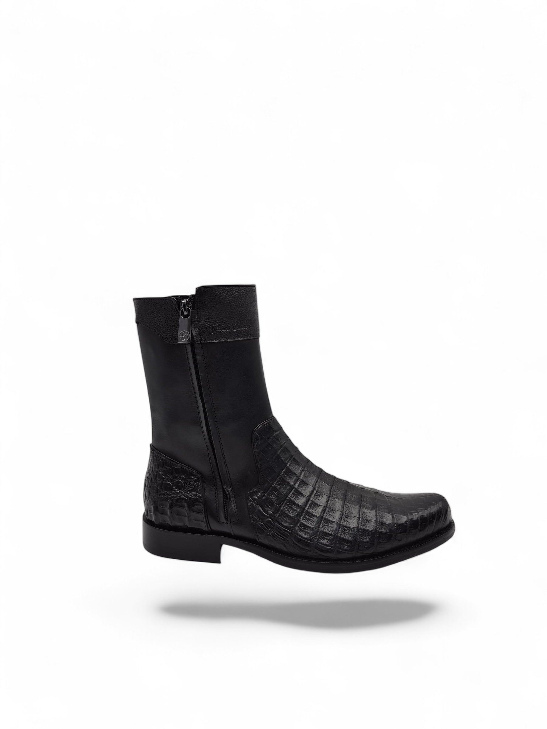 CA BOTAS CUADRA CAIMAN NEGRO PUNTA REDONDA FC865