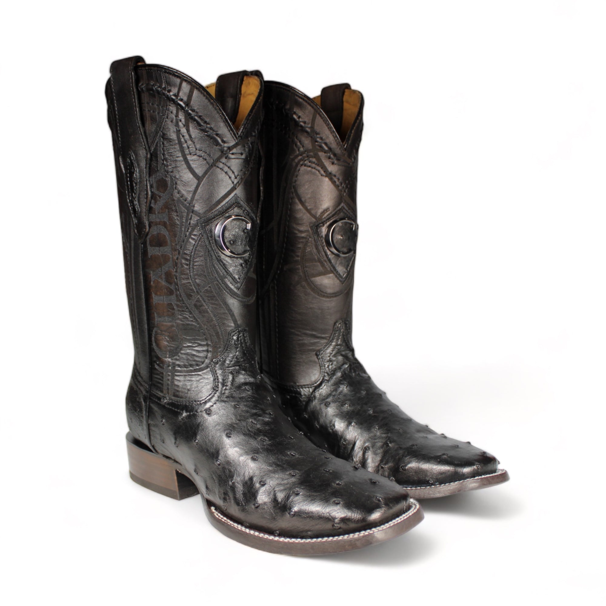 CA BOTA CUADRA CUADRADO AVESTRUZ CU662