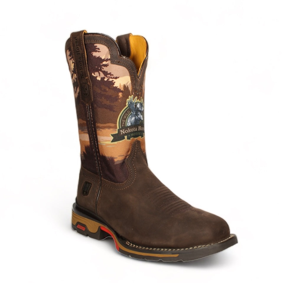 CA BOTA TRABAJO NOKOTA CABALLO CAZADOR CASCO ALCE