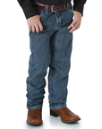 KS PANTALÓN WRANGLER 13MWBSW VAQUERO CORTE VAQUERO NIÑO GRANDE SUTIL DESGASTADO