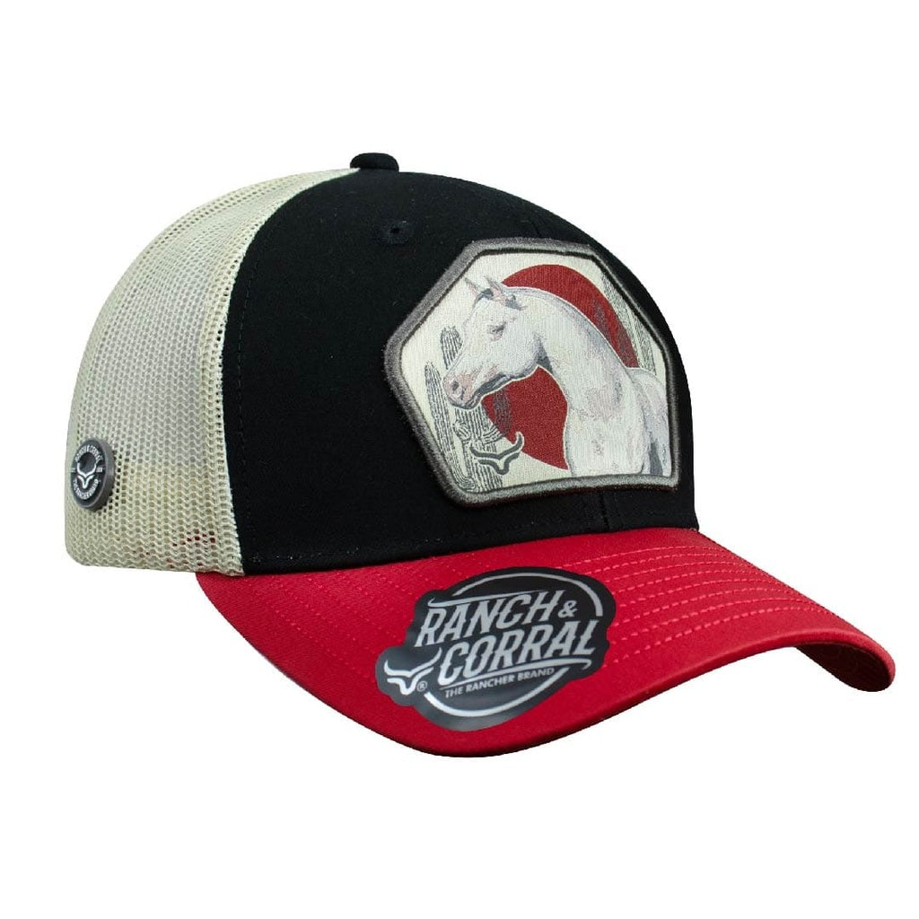 HATS R&C WHITE HORSE