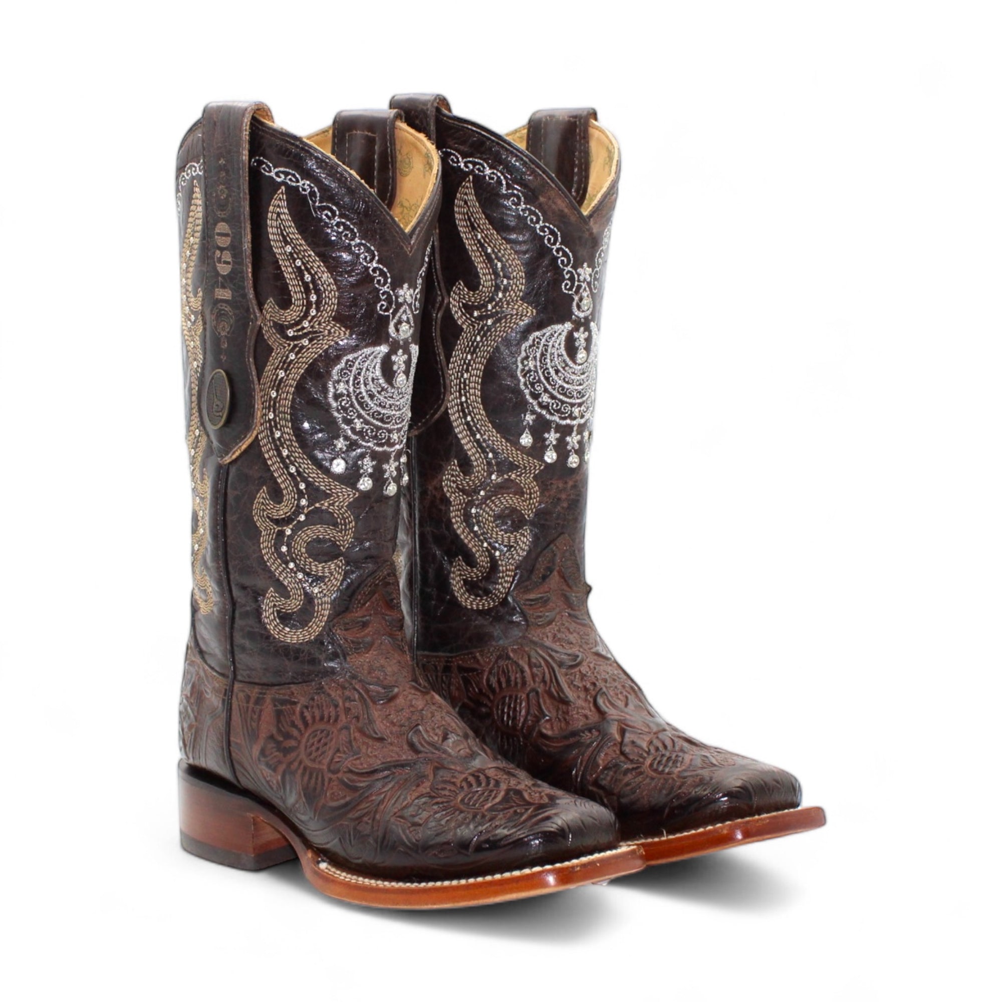 DA BOTA ARRACADA 200 AÑOS CINCELADA CAFÉ