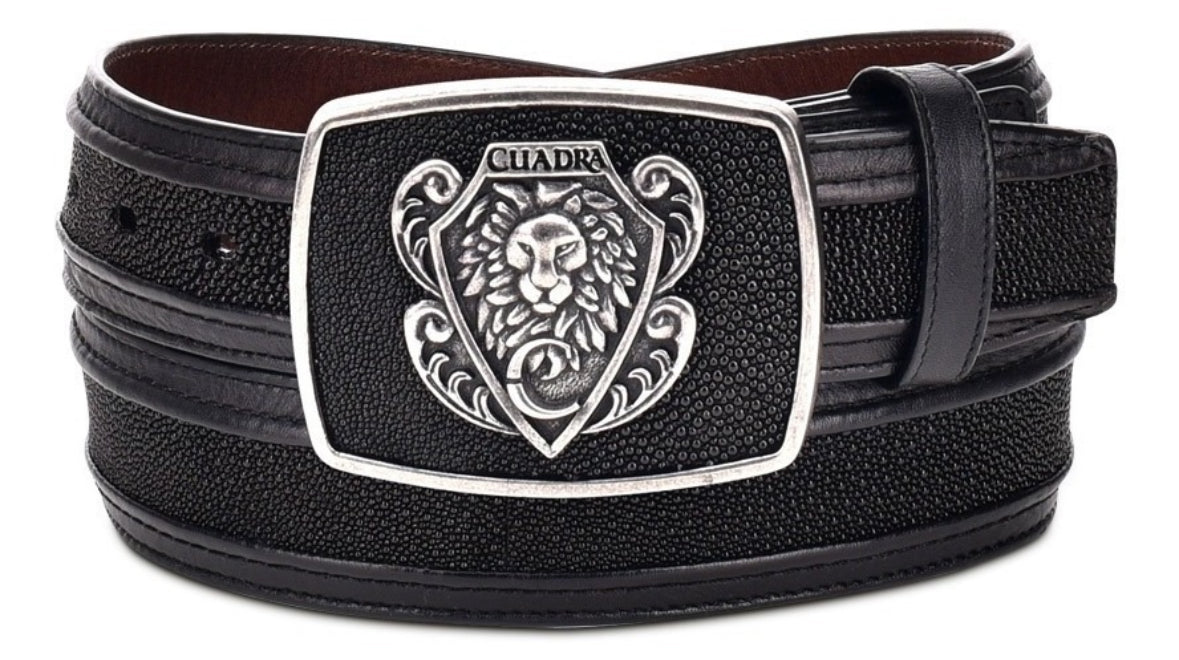 CA CINTO CUADRA MANTARRAYA NEGRA BC170