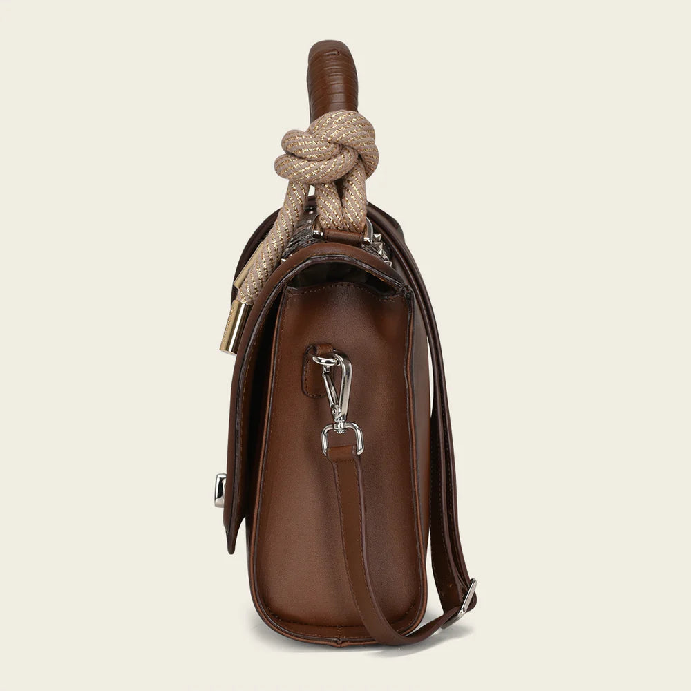 BOLSA CUADRA RES AZTECA PALOMA MIEL DU581