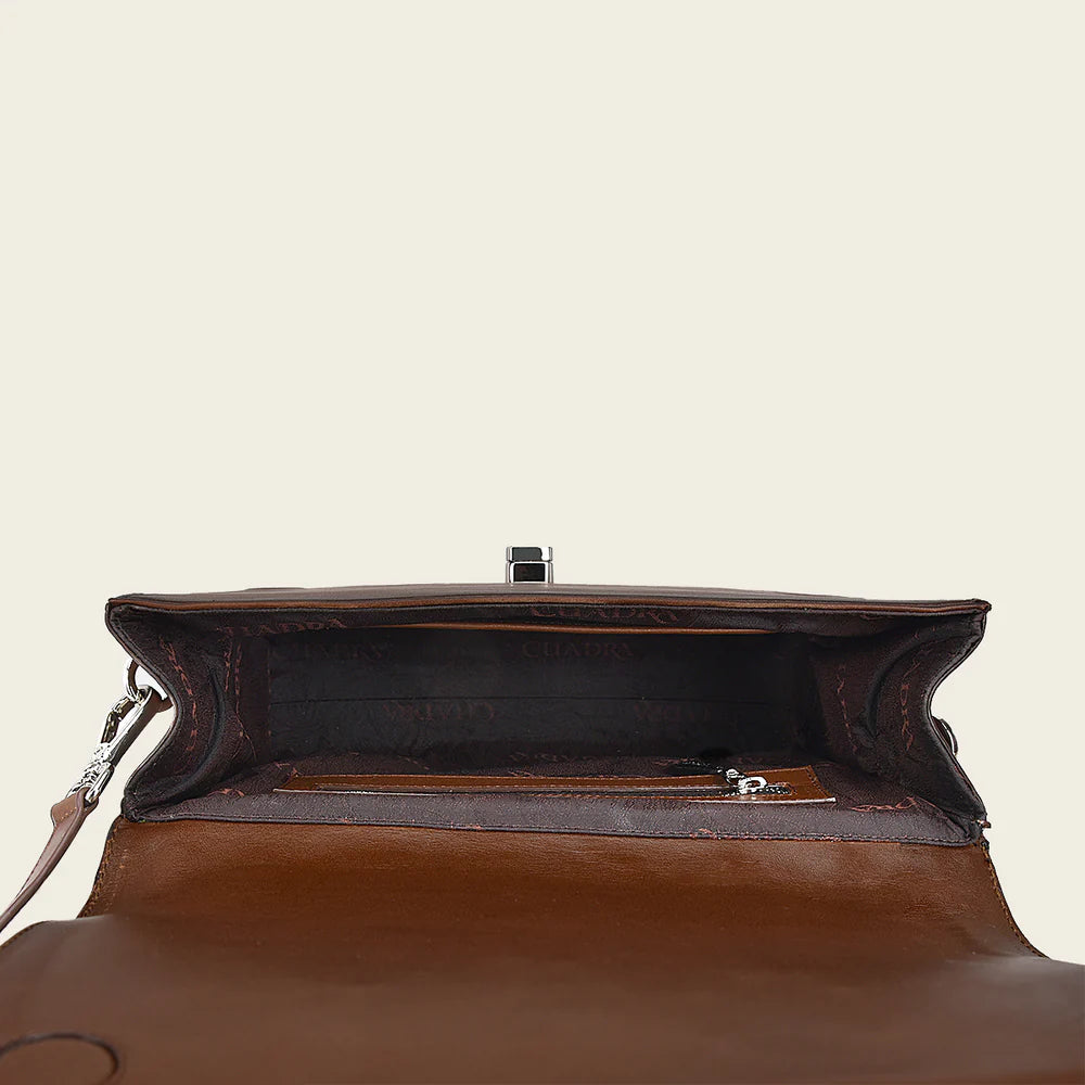 BOLSA CUADRA RES AZTECA PALOMA MIEL DU581