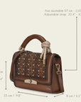 BOLSA CUADRA RES AZTECA PALOMA MIEL DU581