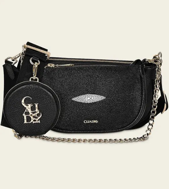 BOLSA CUADRA MANTARRAYA NEGRA DU538