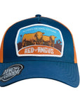 GORROS R&C ROJO ANGUS NARANJA