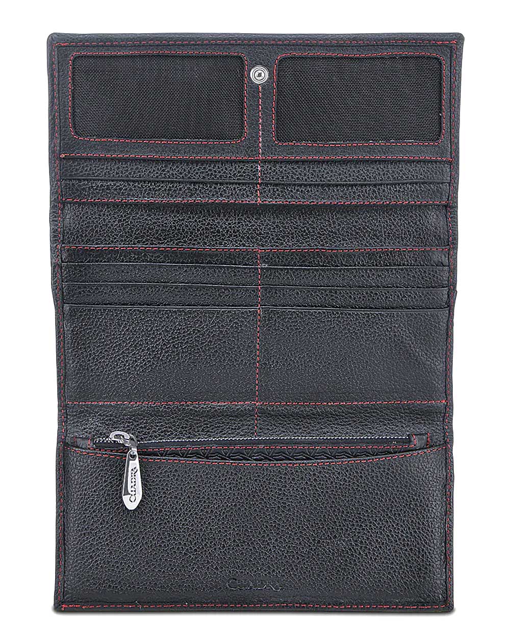 MONEDERO DA CARTERA CUADRA NEGRO LÁSER DU627