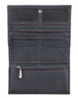 MONEDERO DA CARTERA CUADRA NEGRO LÁSER DU627