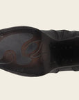 DA BOTA CUADRA BORDADO NEGRO CU870