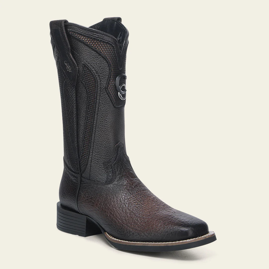 CA BOTA CUADRA MARRÓN AMERICAN BISONTE CU983