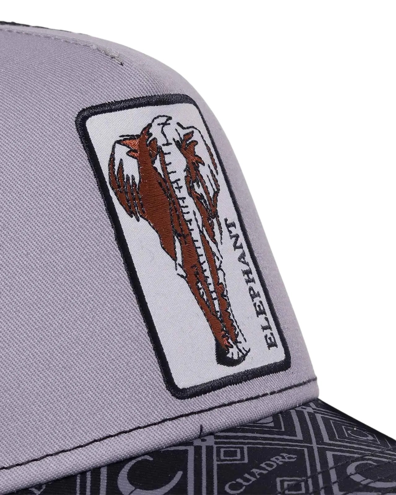 GORROS CUADRA ELEFANTE GRIS CC104