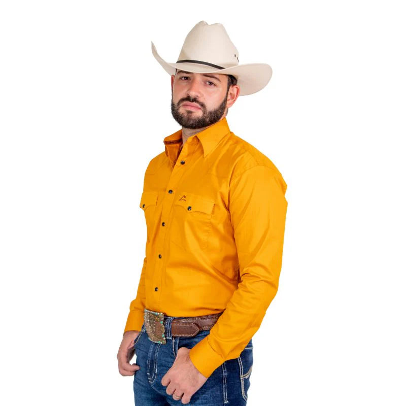 CA CAMISA DENVER CHH215 LISA MOSTAZA