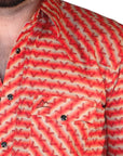CA CAMISA DENVER ETNICO ROJO CHH202