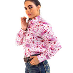 DA CAMISA DENVER CM106 EST PAVO REAL ROSA