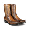 CA BOTA CUADRA CHESTNUT OSTRICH CU804