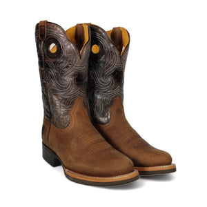 CA BOTA NOKOTA HORSE OVAL CRAZY S/H MIEL